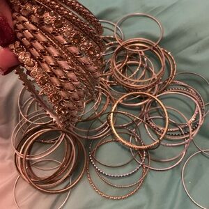 Bundle of Bangles! Costume Jewelry Bracelets Set 25+